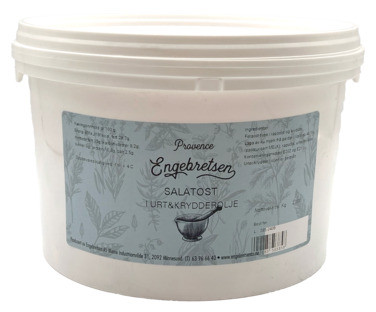 Salatost i Urt & Krydderolje 2,2kg Engebretsen