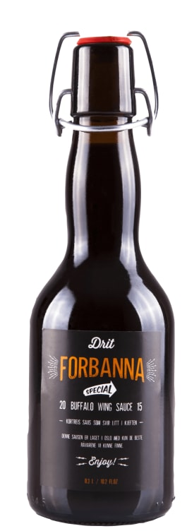 Buffalo Wing Sauce 330g Drit Forbanna