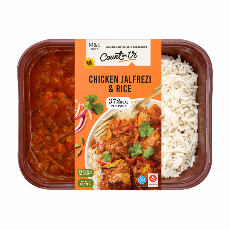 M&S Chicken Jalfrezi & Rice