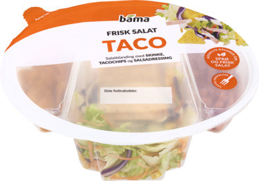 Tacosalat med Salsadressing 242g Bama