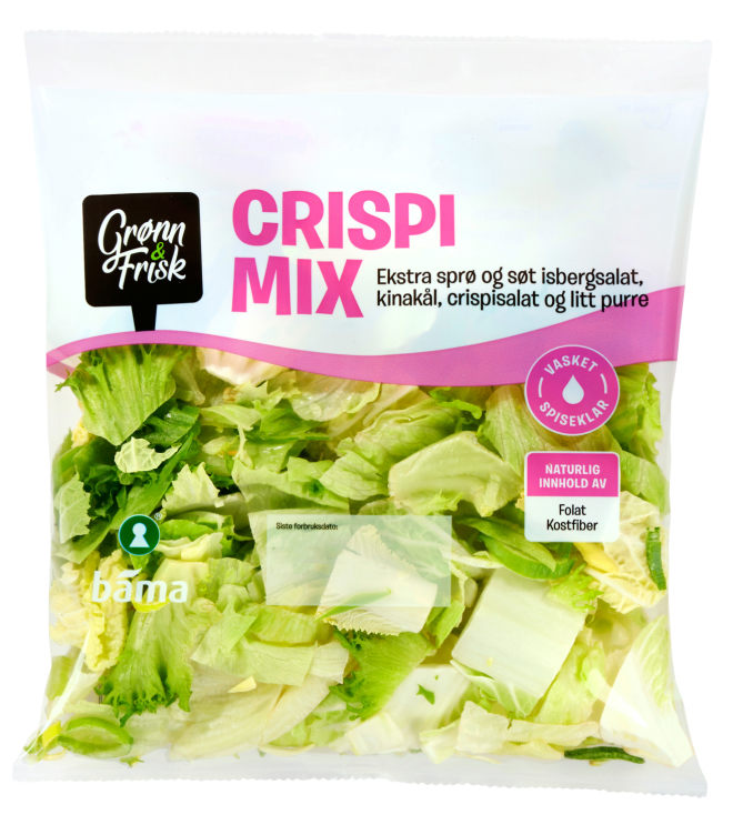 Crispi Mix 175g Grønn&Frisk