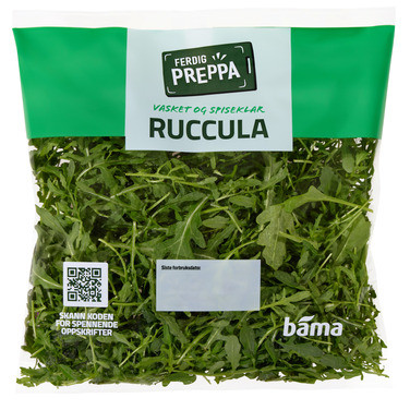 Ruccula Vasket 65g Ferdig Preppa