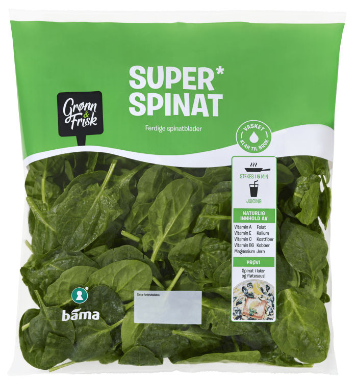 Spinat 200g Grønn&Frisk