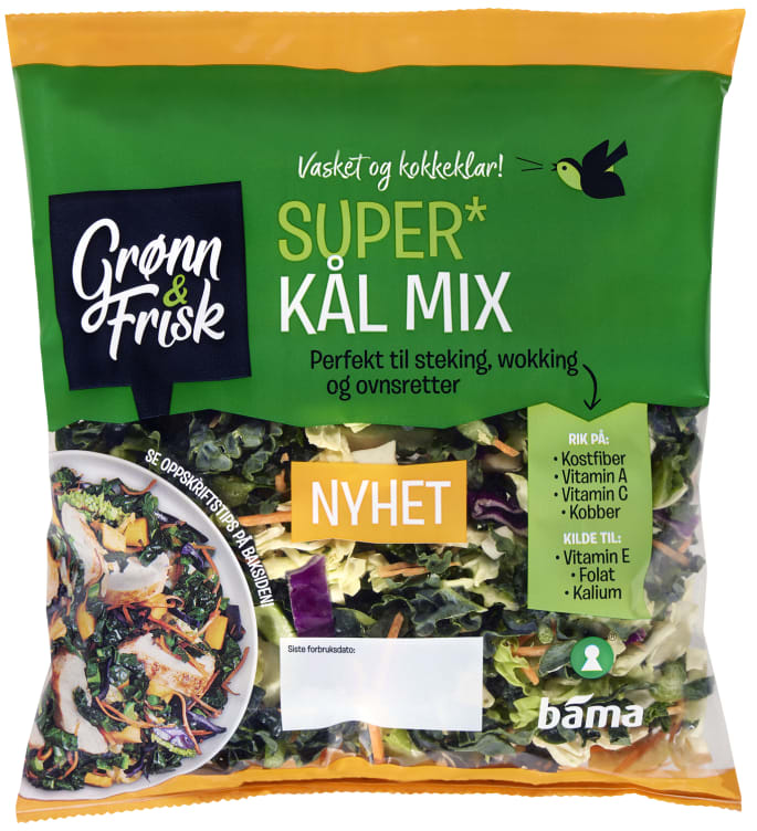 Kål Mix 300g Grønn&Frisk