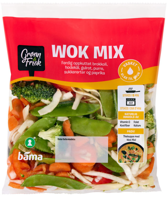 Wok Mix 300g Grønn&Frisk