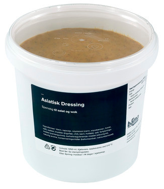 Asiatisk Dressing 1350ml Bama