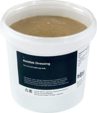 Asiatisk Dressing 1350ml Bama