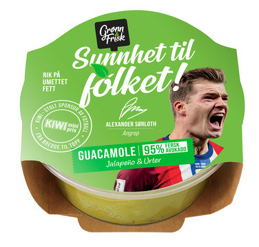 Guacamole 150g Grønn & Frisk Vm