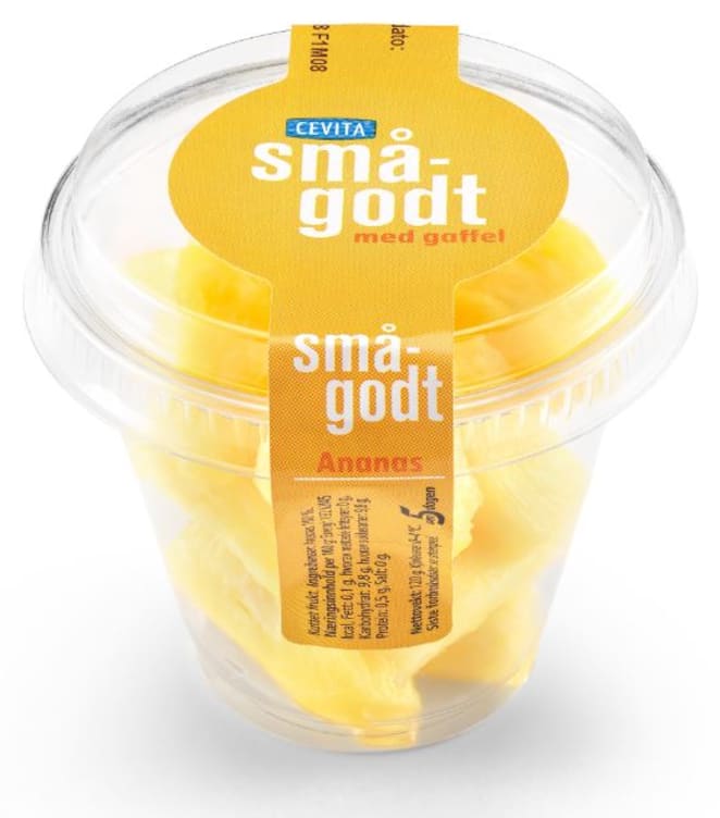 Smågodt Ananas 120 G Cevita