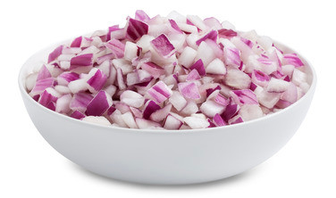 Rødløk Ternet 10x10mm Bama