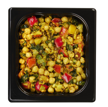 Kikert- og Linsesalat 800g 1/6gn Bama Salatbar