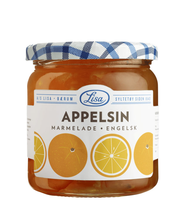 Appelsinmarmelade 420g Lisa