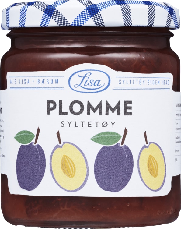 Plommesyltetøy 250g Lisa