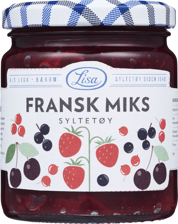 Fransk Miks Syltetøy 250g Lisa