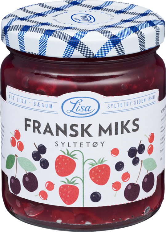 Fransk Miks Syltetøy 250g Lisa