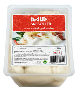 Fiskeboller 500g Raud
