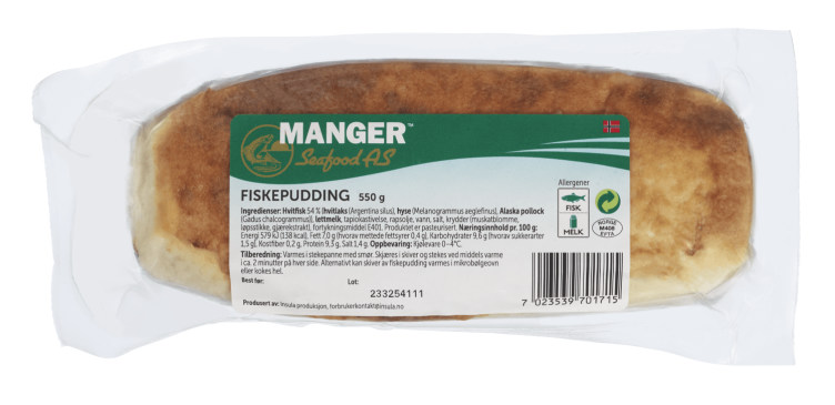 Fiskepudding 550g Manger