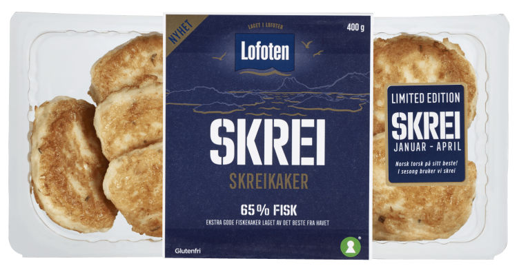 Skreikaker 400g Lofoten