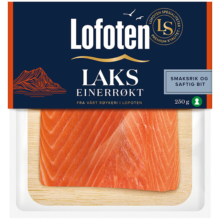 Laks Einerrøkt Bit 250g Lofoten