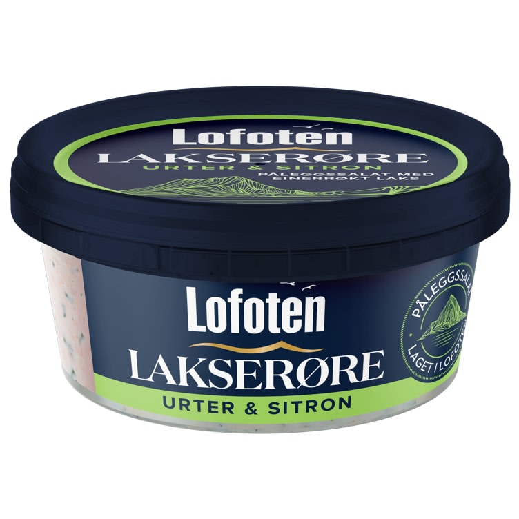 Lakserøre Urter&Sitron 180g Lofoten