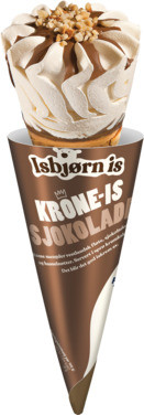 Krone-is Sjokolade