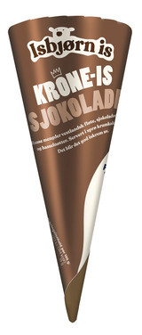 Krone-is Sjokolade