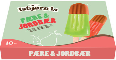 Pære & Jordbær 10 stk
