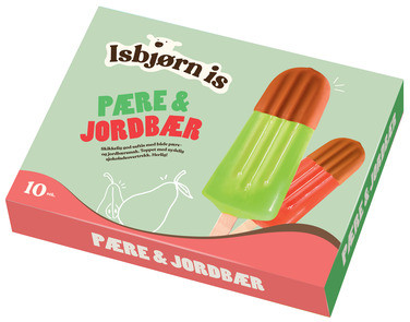 Pære & Jordbær 10 stk