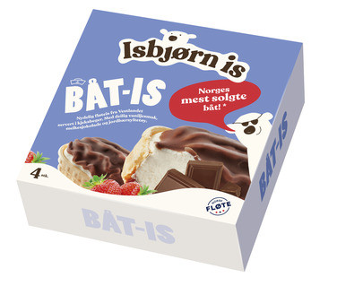 Båt-is 4 stk