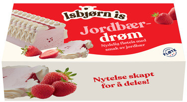 Jordbærdrøm Iskake