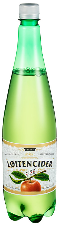 Eplecider Light 1l Løiten