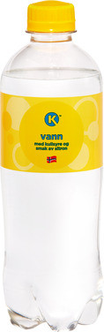 Circle K Vann med Kyllsyre og Smak av Sitron