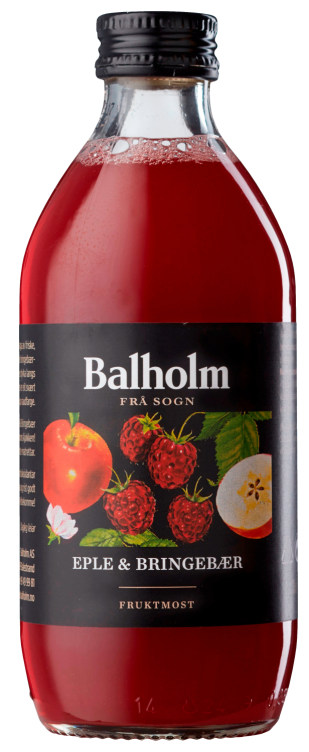 Balholm Eple &Bringebær 0,33l flaske