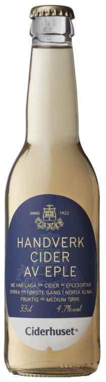 Handverkcider Eple 0,33l flaske Balholm