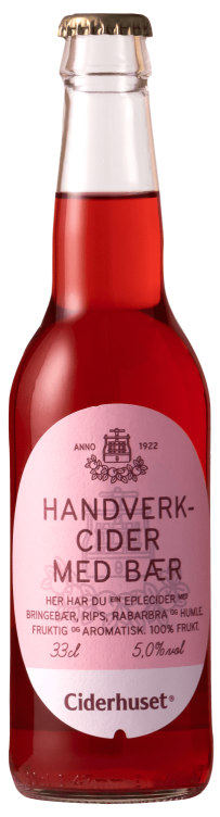 Handverkcider Bær 0,33l flaske Balholm