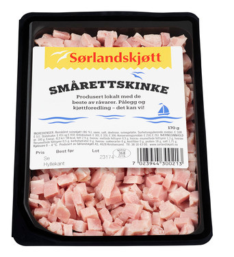 Smårettskinke 170g Sørlandskjøtt