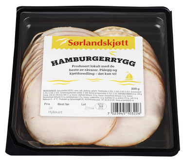Hamburgerrygg 200gr Sørlandskjøtt