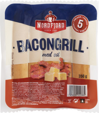 Bacongrill m/Ost 350g
