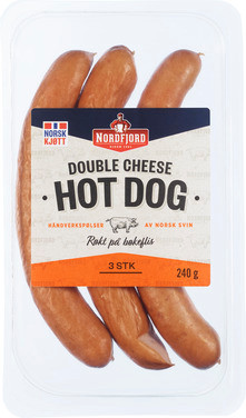 Double Cheese Hot Dog 240g