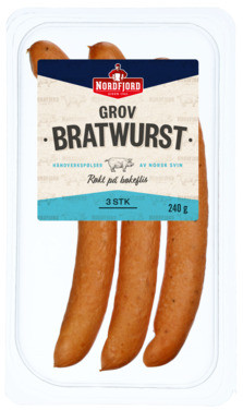 Grov Bratwurst 240g
