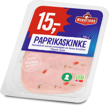 Paprikaskinke 100g Oppsk
