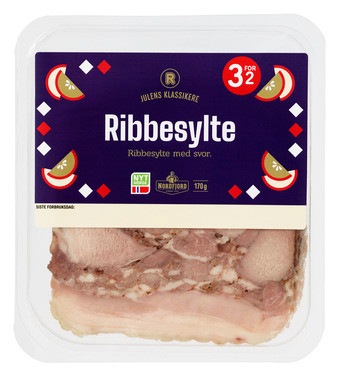 Ribbesylte m/Svor 170g
