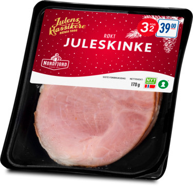 Juleskinke Røkt 170g Skivet