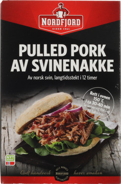 Pulled Pork Svinenakke Langtidskokt 500g