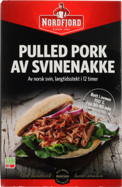Pulled Pork Svinenakke Langtidskokt 500g