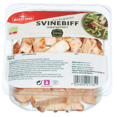 Svinebiff 200g