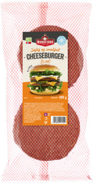 Hamburger Trippelcheese 800g Frys