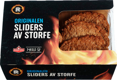 Miniburger Sliders Av Storfe