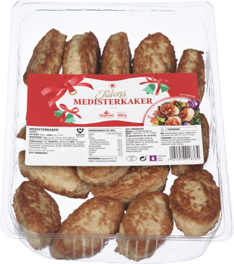 Medisterkaker 800g Fersk