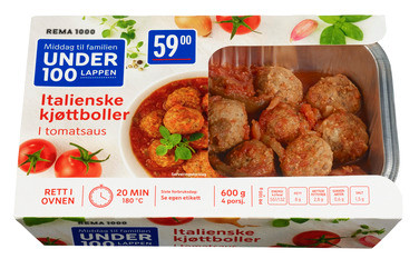 Kjøttboller i Tomatsaus 600g